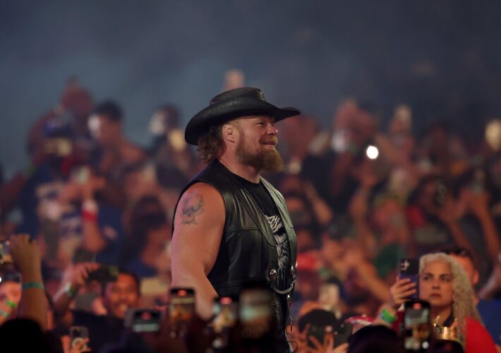 Brock Lesnar gesture hints at career change after WrestleMania 42 defeat