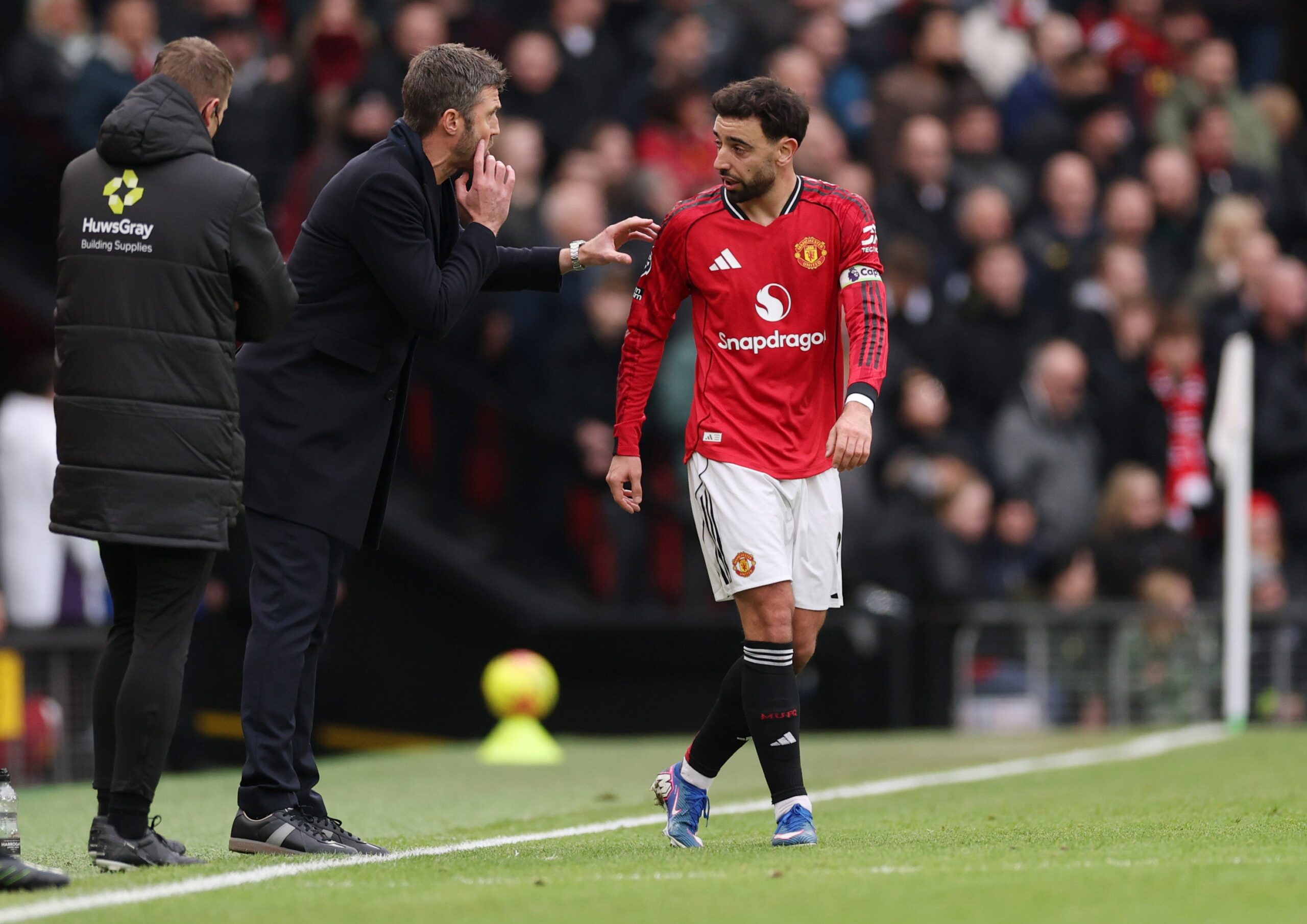 Michael Carrick hails Bruno Fernandes’ influence at Man Utd this season