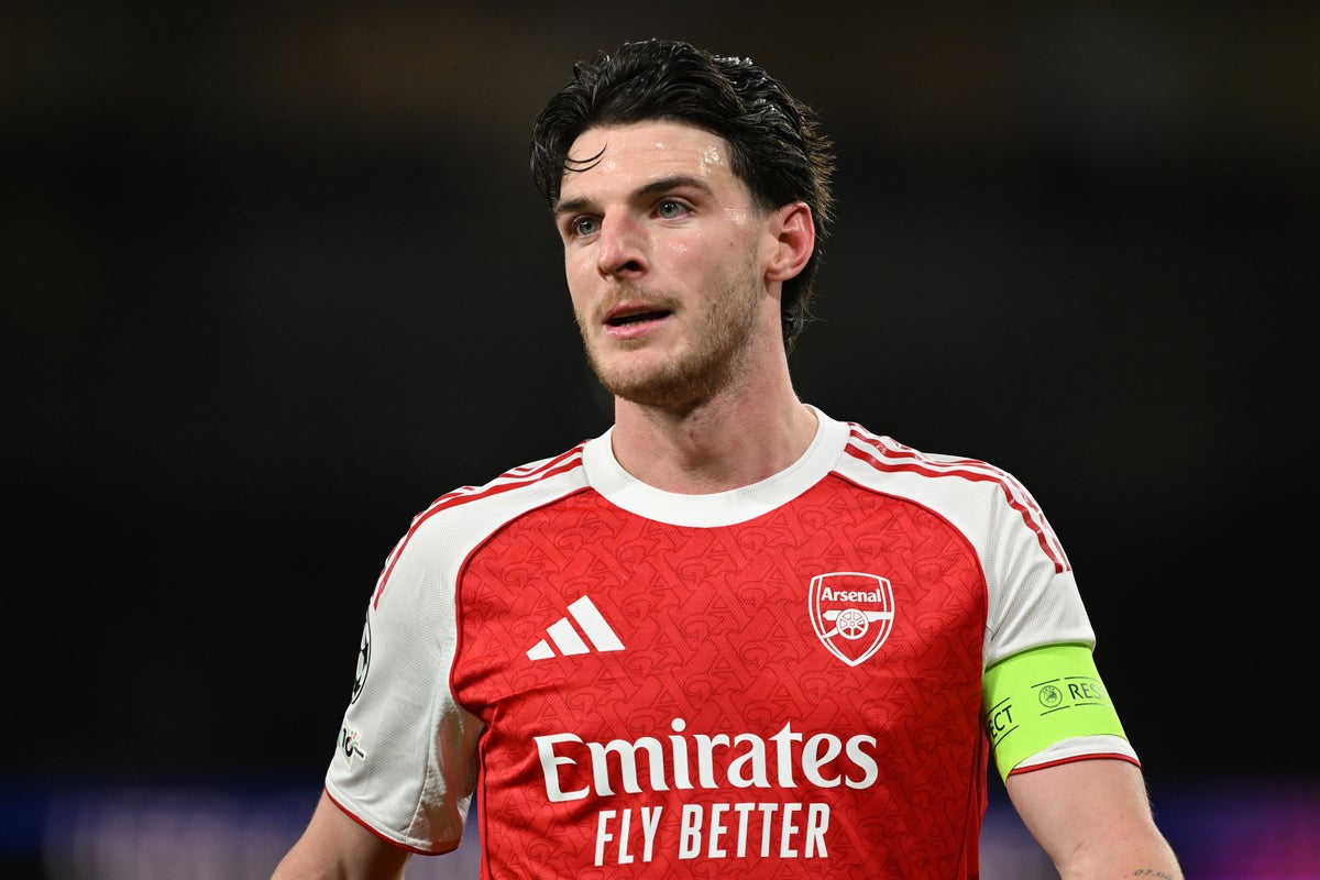 Declan Rice issues rallying cry for Arsenal’s ‘title-defining’ clash with Man City