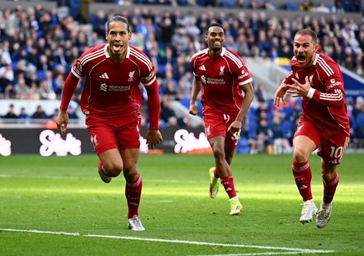 Has Virgil van Dijk wrapped up race for Champions League despite Liverpool’s goalkeeper crisis?