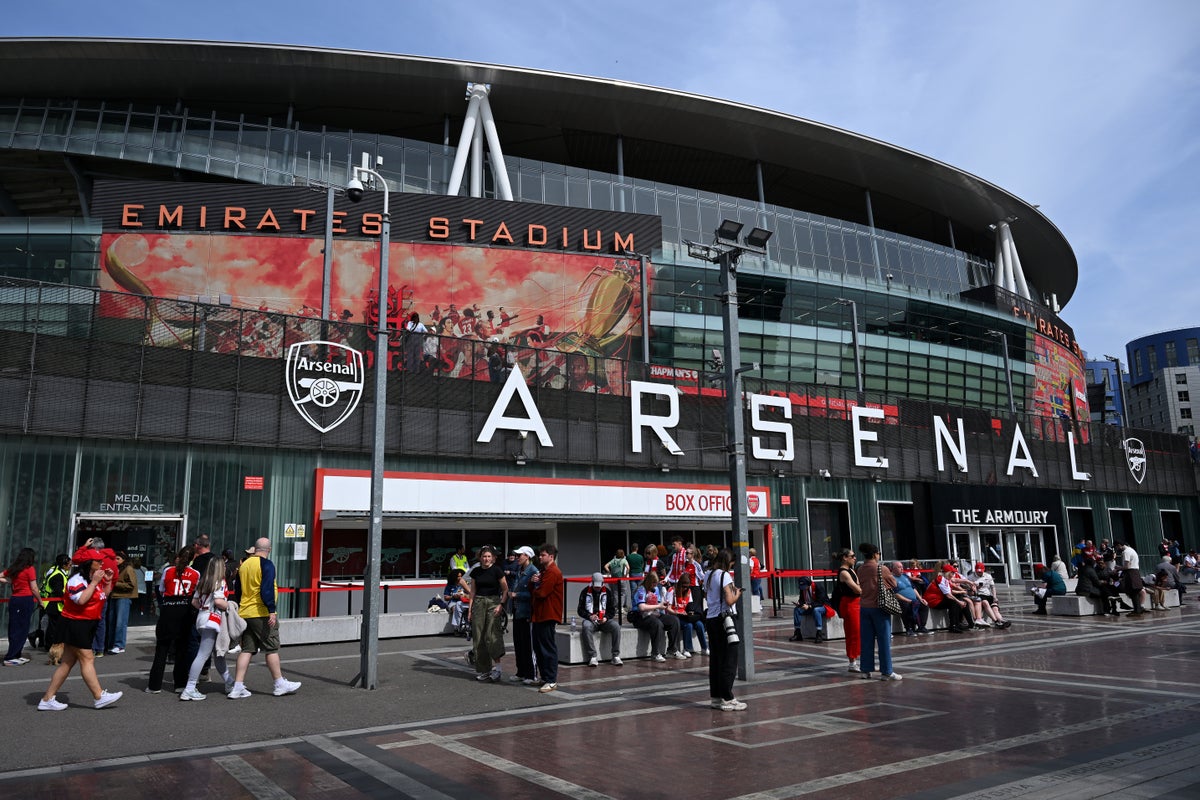 Arsenal fan group ‘disappointed’ as final home fixture moved to Monday night