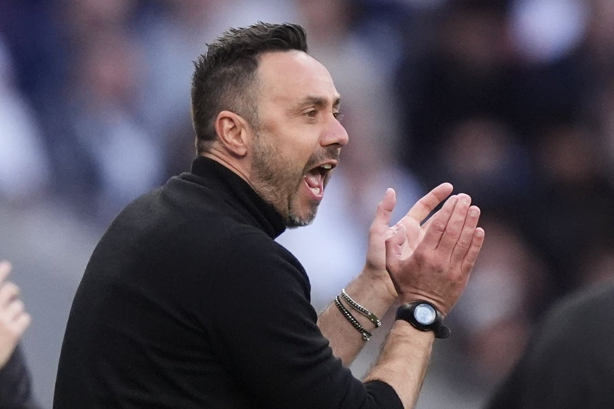 Roberto De Zerbi says struggling Tottenham can go on a winning run and survive