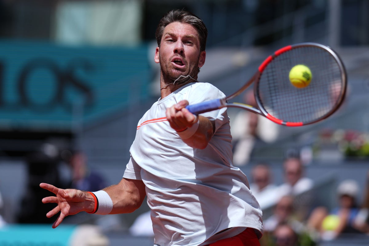 Cameron Norrie falls to Jannik Sinner in Madrid as Italian extends winning run