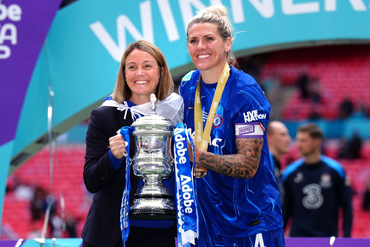 Sonia Bompastor: Millie Bright always put team first and doesn’t deserve abuse