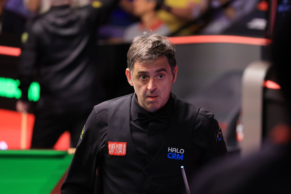 Ronnie O’Sullivan ‘realistic’ as John Higgins ends hopes of eighth world crown