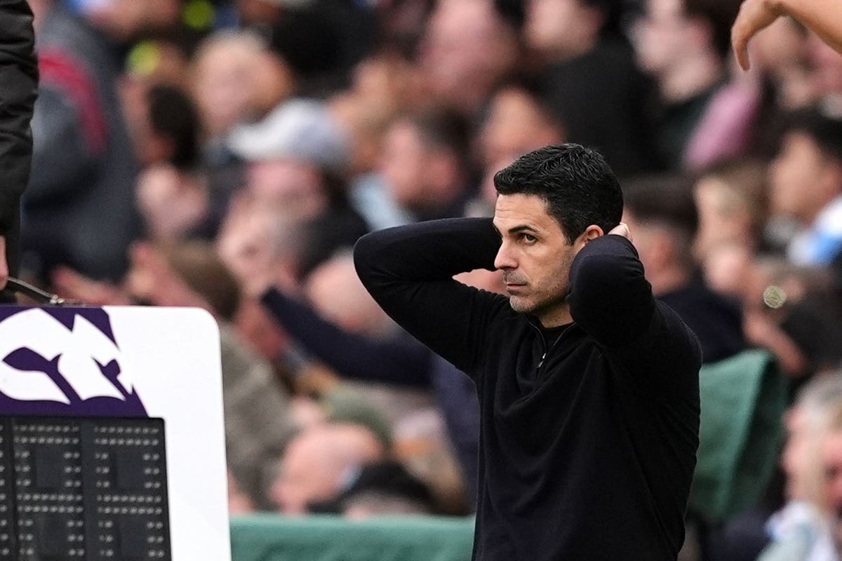 Mikel Arteta: I’d just stay at home if Arsenal didn’t have desire to win title