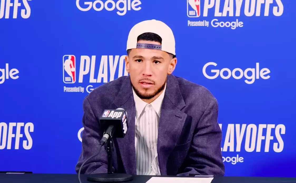 Devin Booker says “this was a great test for us” after Thunder sweep Suns