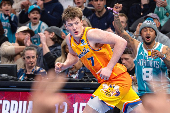 Kon Knueppel breaks Hornets record