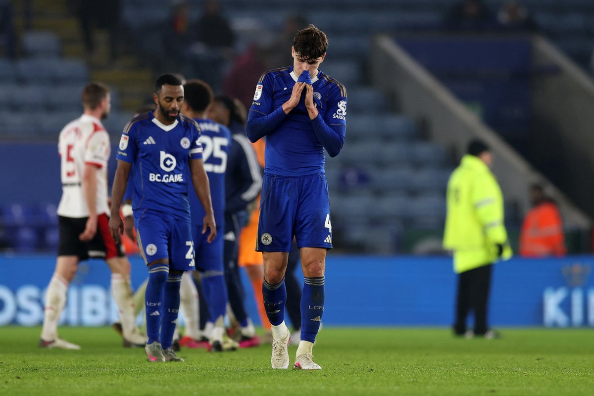 Leicester relegated to League One – just 10 years after winning Premier League title
