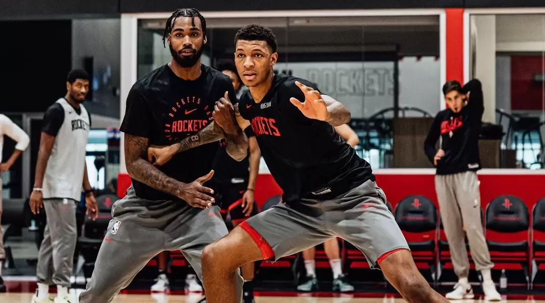 Jabari Smith Jr. on Tari Eason’s relentless hustle