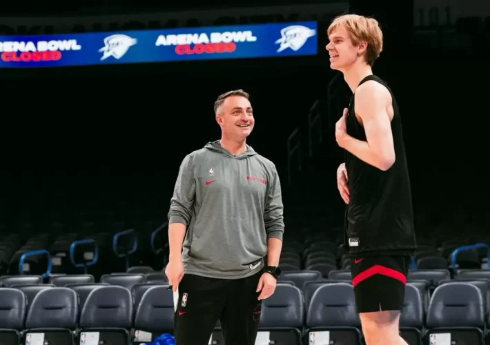 Darko Rajakovic earns historic playoff win