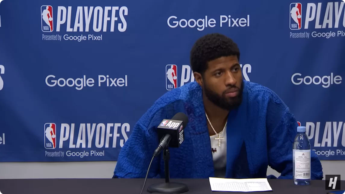 Paul George plays third option behind VJ Edgecombe