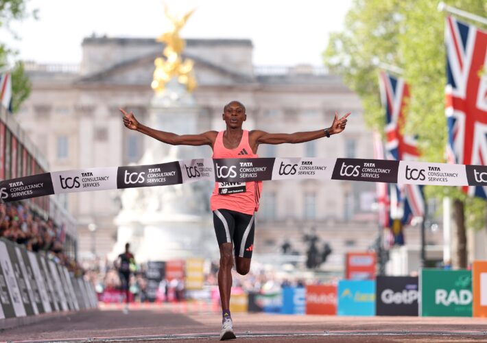 Adidas shares soar after Sebastian Sawe smashes two-hour marathon barrier in new ‘supershoe’