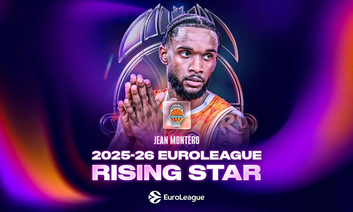 Jean Montero wins 2025-26 EuroLeague Rising Star