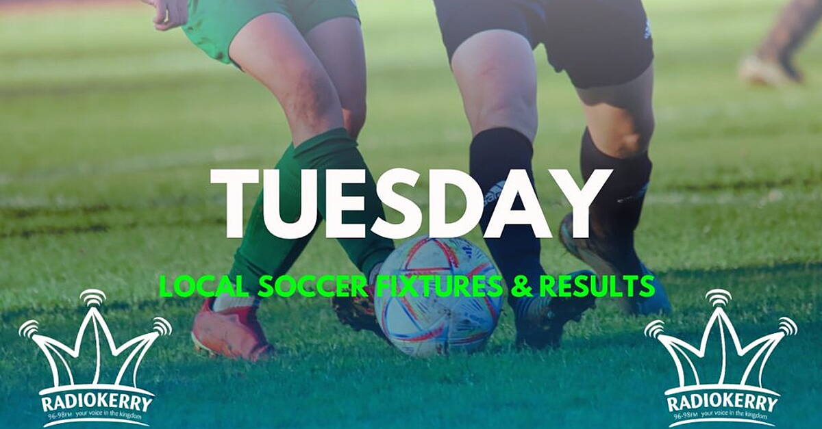 Tuesday local soccer fixtures and results