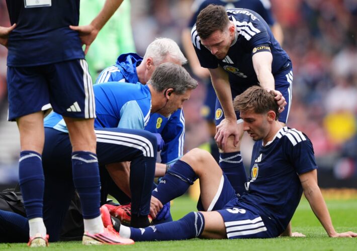 Scotland dealt World Cup blow as Billy Gilmour ruled out through injury