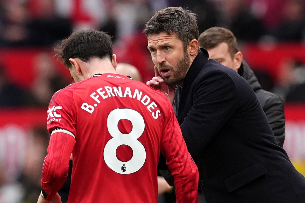 Bruno Fernandes hoping Michael Carrick can take Man Utd back to the top