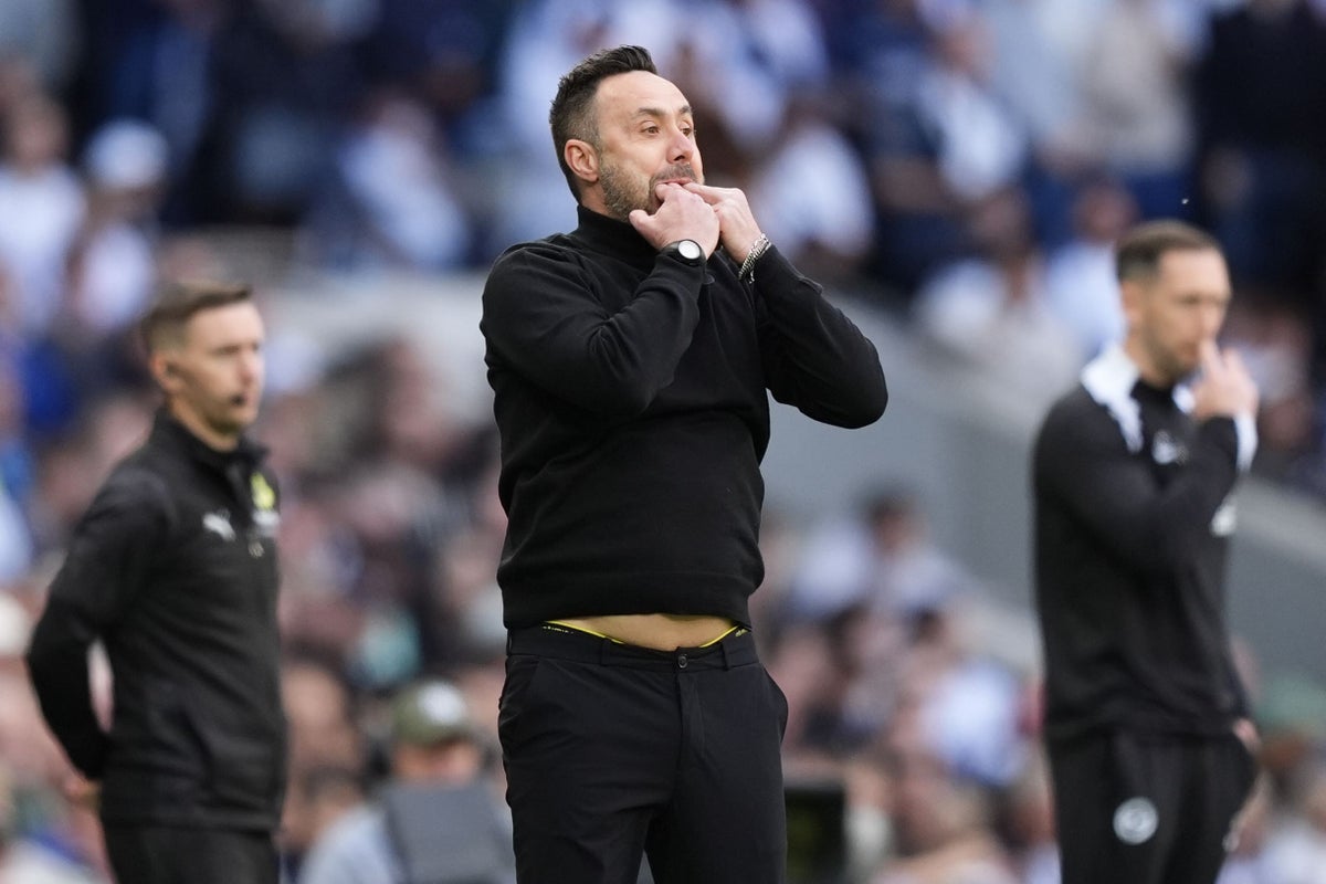 Spurs stadium atmosphere is not ‘nice’ but actually ‘amazing’ – Roberto De Zerbi