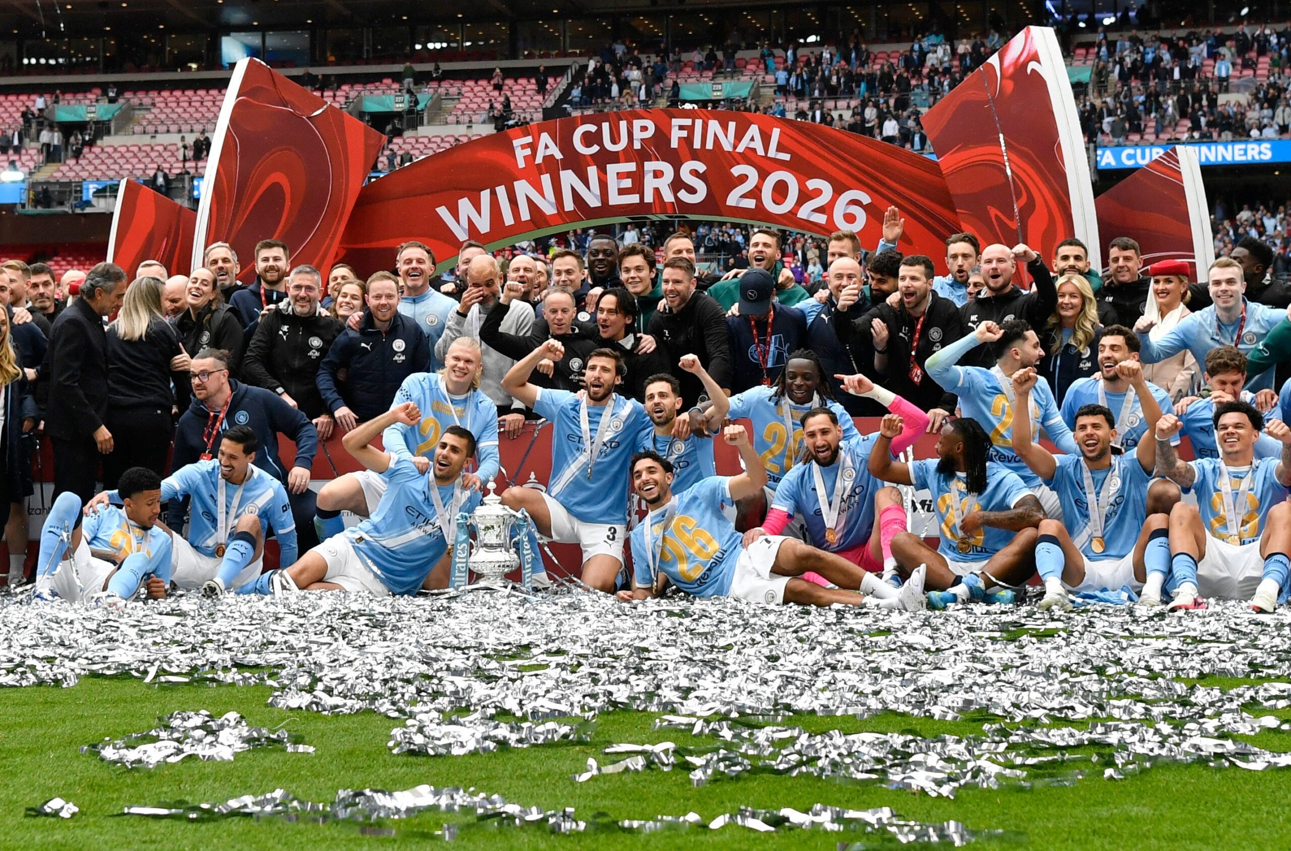 ‘Not even one beer’: Pep Guardiola reveals Man City’s celebrations are on hold with focus on Premier League