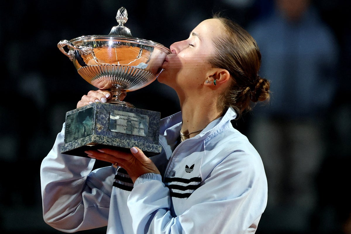 Elina Svitolina fights off Coco Gauff to seal third Italian Open title