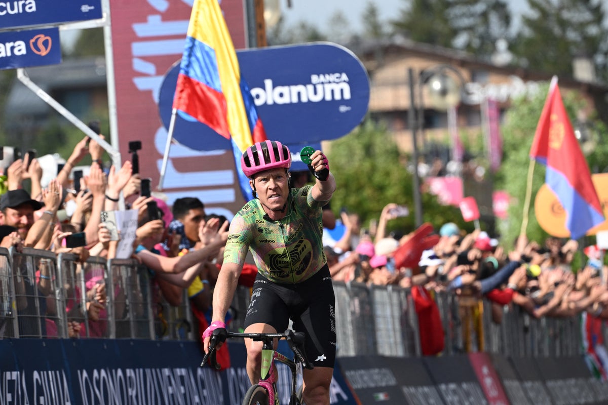 Veteran Michael Valgren finally claims first Giro d’Italia success after breakaway battle on stage 17