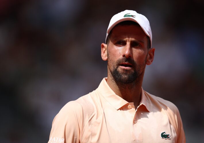 French Open LIVE: Impressive Djokovic leads Fonseca in blockbuster after Sinner’s shocking collapse