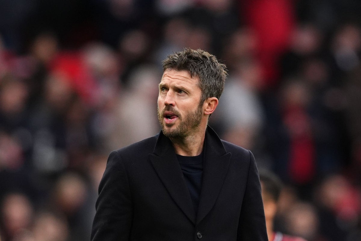 Michael Carrick hopes Man Utd embrace emotion and excitement against Liverpool