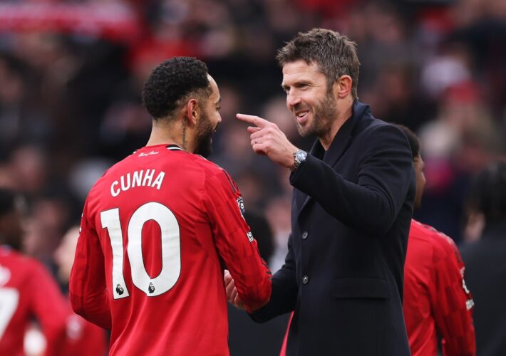 Matheus Cunha backs Michael Carrick to become permanent Man Utd manager