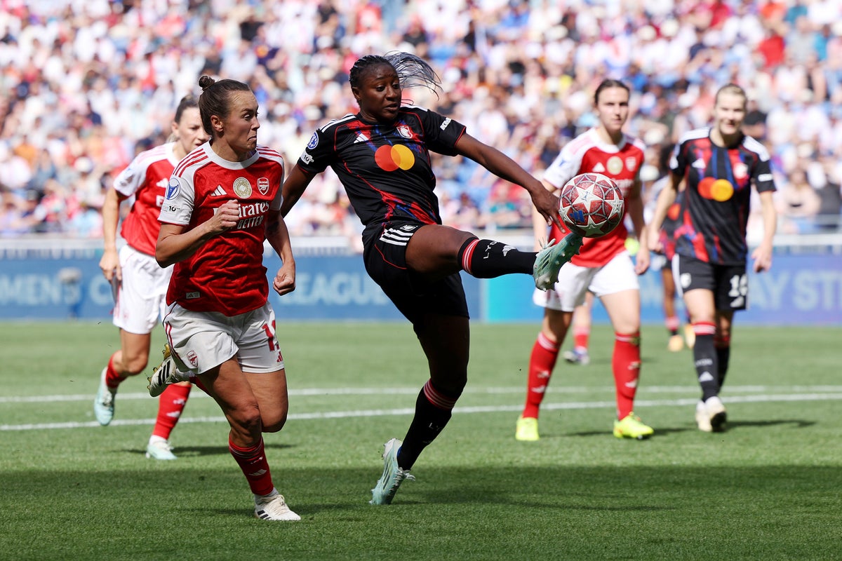 Arsenal crash out of Women’s Champions League after Lyon fightback