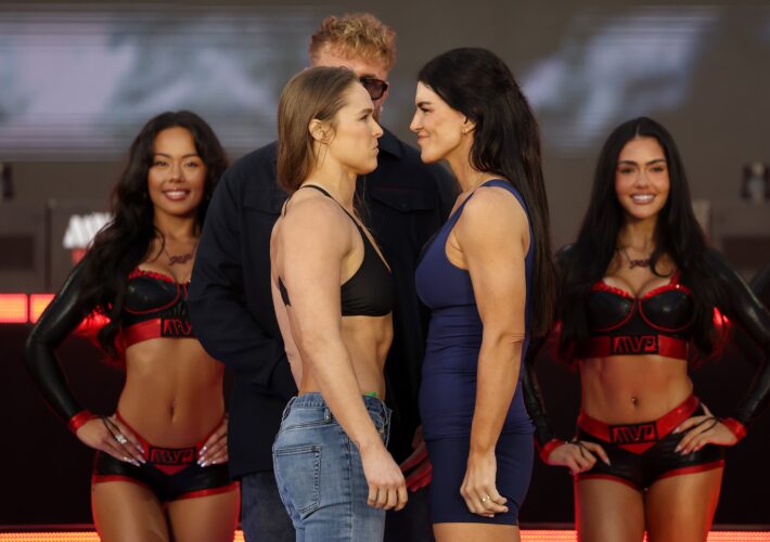Rousey vs Carano LIVE: Start time, undercard, fight updates and results as Francis Ngannou and Nate Diaz star