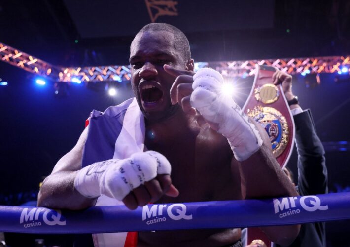 Daniel Dubois: ‘Warrior’ spirit made me climb off canvas to claim world title