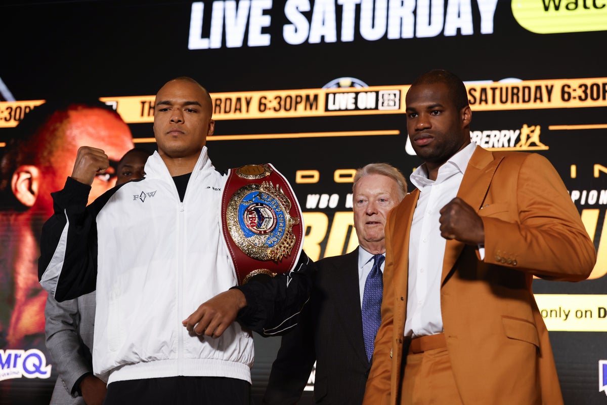Daniel Dubois: I’ll take out ‘trash’ Fabio Wardley on Saturday night