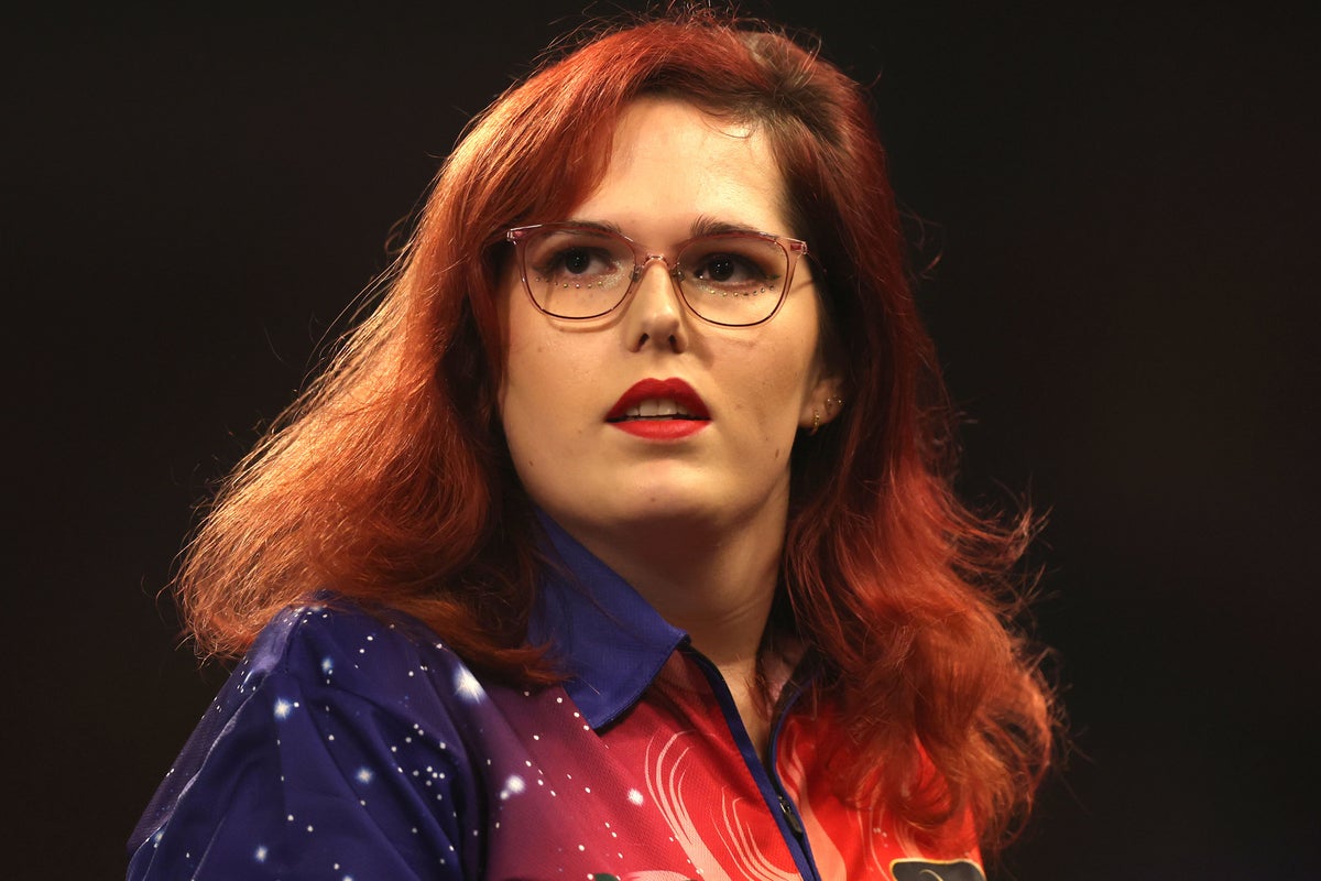 Transgender darts player Noa-Lynn van Leuven says ban from women’s events brings back childhood trauma