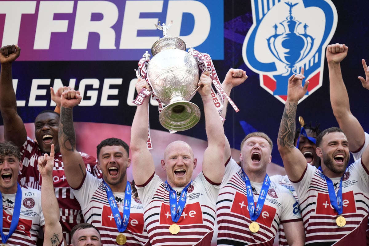 Wigan secure Challenge Cup with dominant win over Hull KR at Wembley