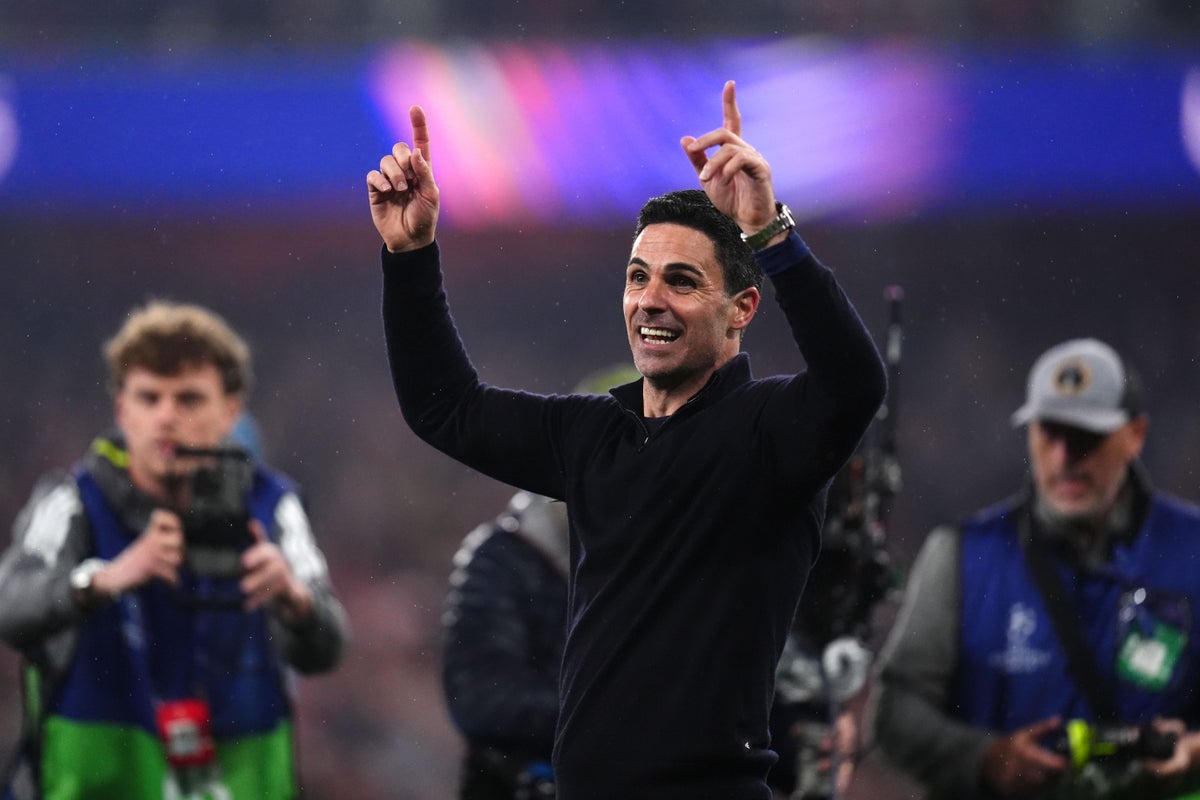 Mikel Arteta thrilled as Arsenal ‘make history together’ in Champions League