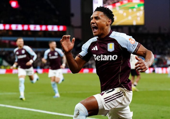 Ollie Watkins double helps Aston Villa book Champions League spot
