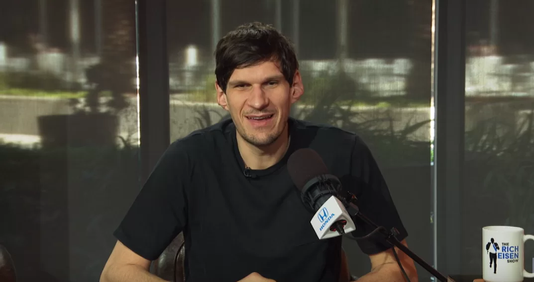 Boban Marjanovic had to be calmed down after ejection