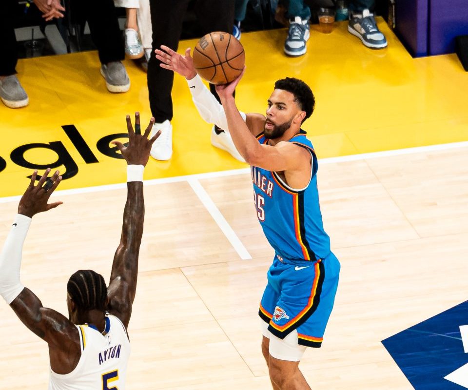 Chet Holmgren on Ajay Mitchell: “I think there’s a lot of things in his game”