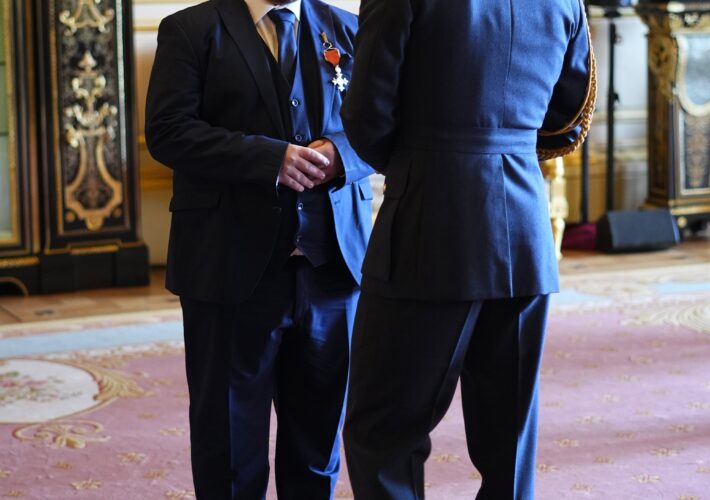 Luke Littler offers Prince William World Darts Championship tickets at Alexandra Palace after receiving MBE