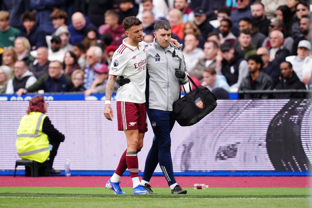Arsenal defender Ben White to avoid surgery but World Cup dream set to be over