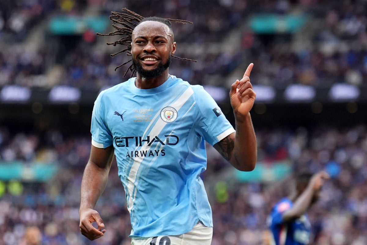 Man City celebrate FA Cup glory as Antoine Semenyo strike sees off Chelsea