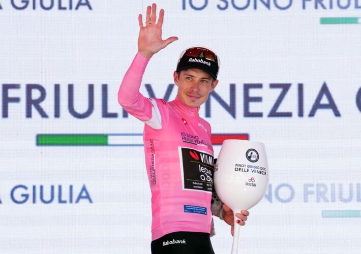 Jonas Vingegaard moves into pink with huge stage 14 Giro d’Italia win