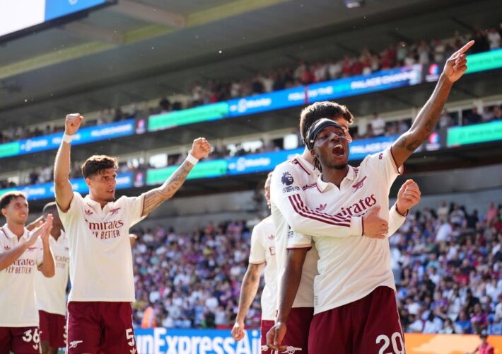 Arsenal finish Premier League-winning campaign with victory at Crystal Palace