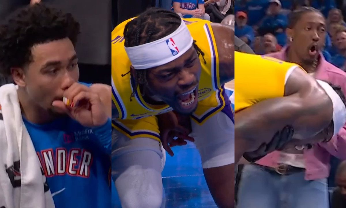 Playoff shock in OKC: Jarred Vanderbilt’s gruesome finger injury leaves Lakers reeling
