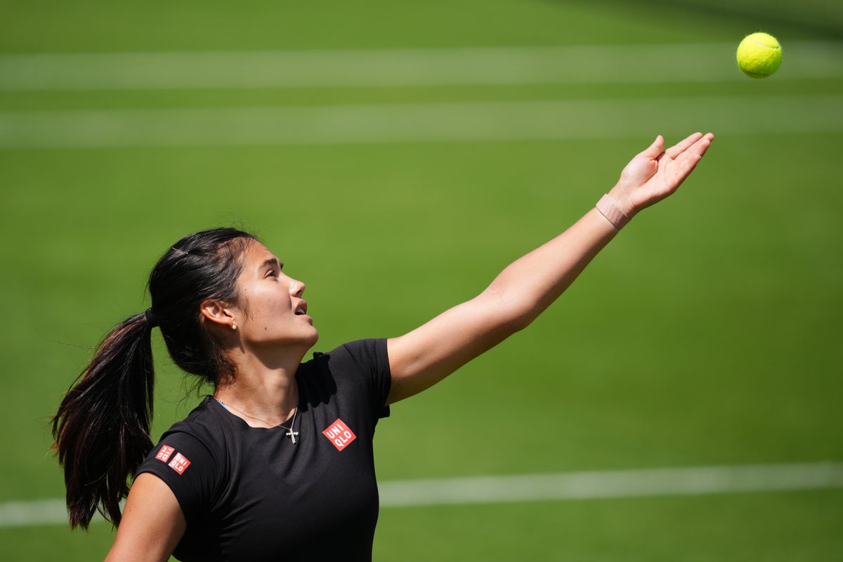 Emma Raducanu’s stop-start season continues with niggle ahead of Wimbledon