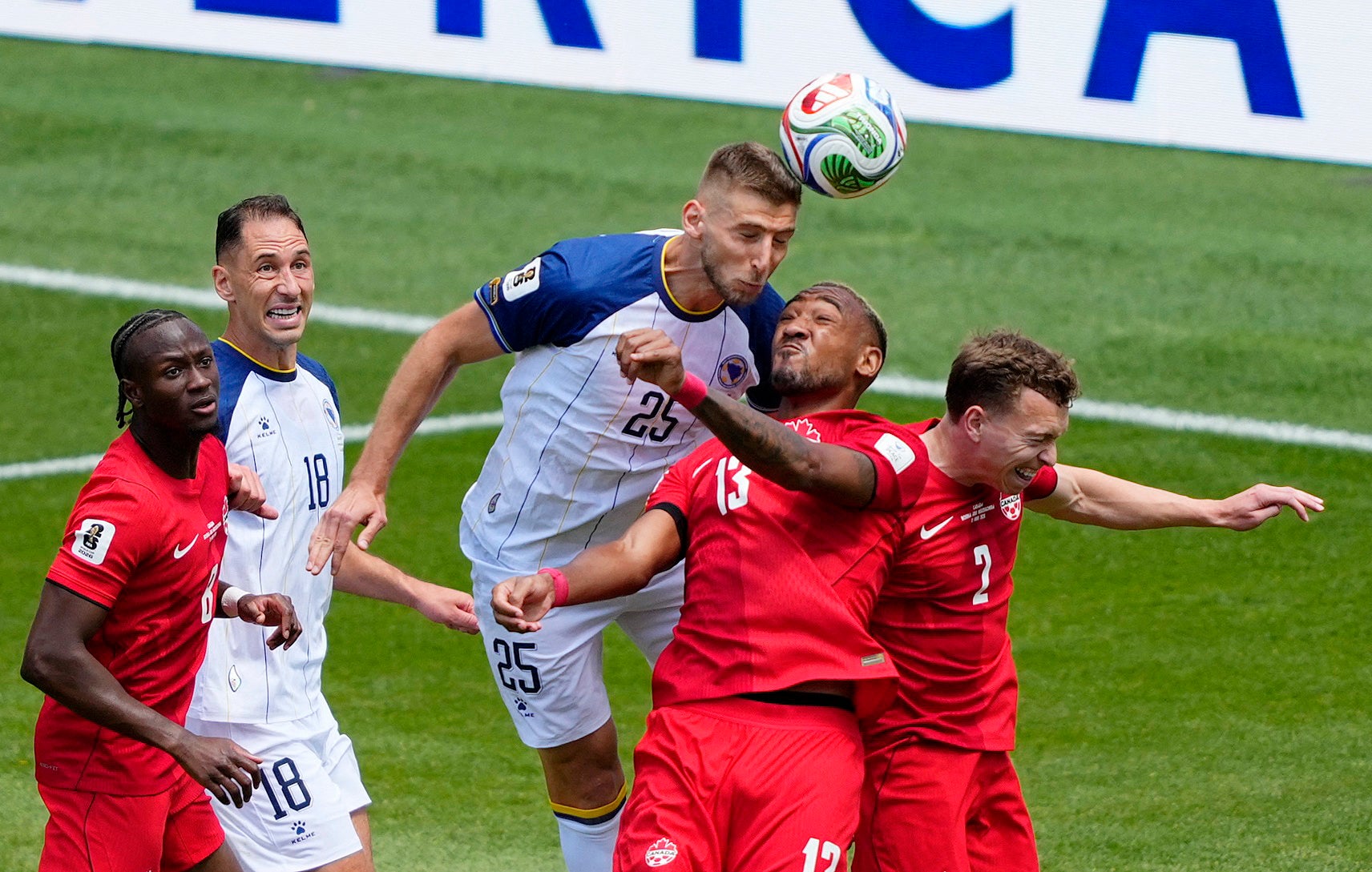 Canada vs Bosnia and Herzegovina LIVE: Co-hosts survive early World Cup 2026 scare after star-studded opening ceremony