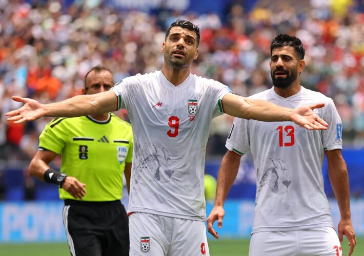 Belgium v Iran LIVE: Mehdi Taremi goal ruled out by VAR after Iranian national anthem loudly booed