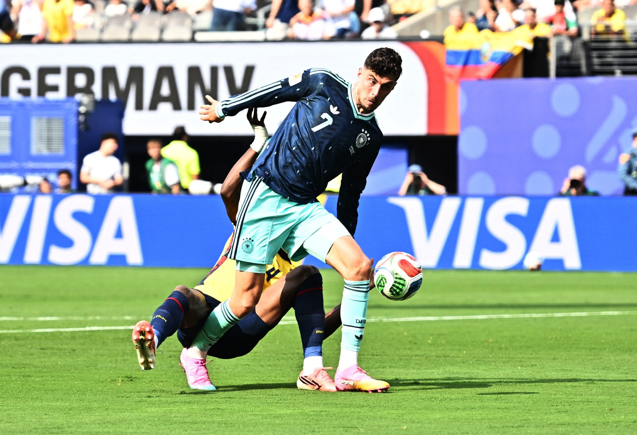 Germany v Ecuador LIVE: VAR controversially overturns Germany penalty as South Americans hunt vital goal