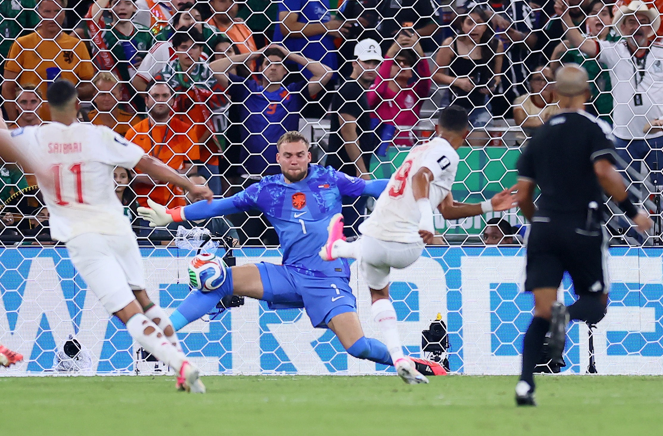 Morocco vs Netherlands LIVE: Issa Diop header sends blockbuster last-32 tie to extra time at World Cup