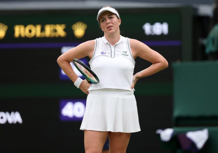 What is electronic line calling at Wimbledon and why has it been controversial?